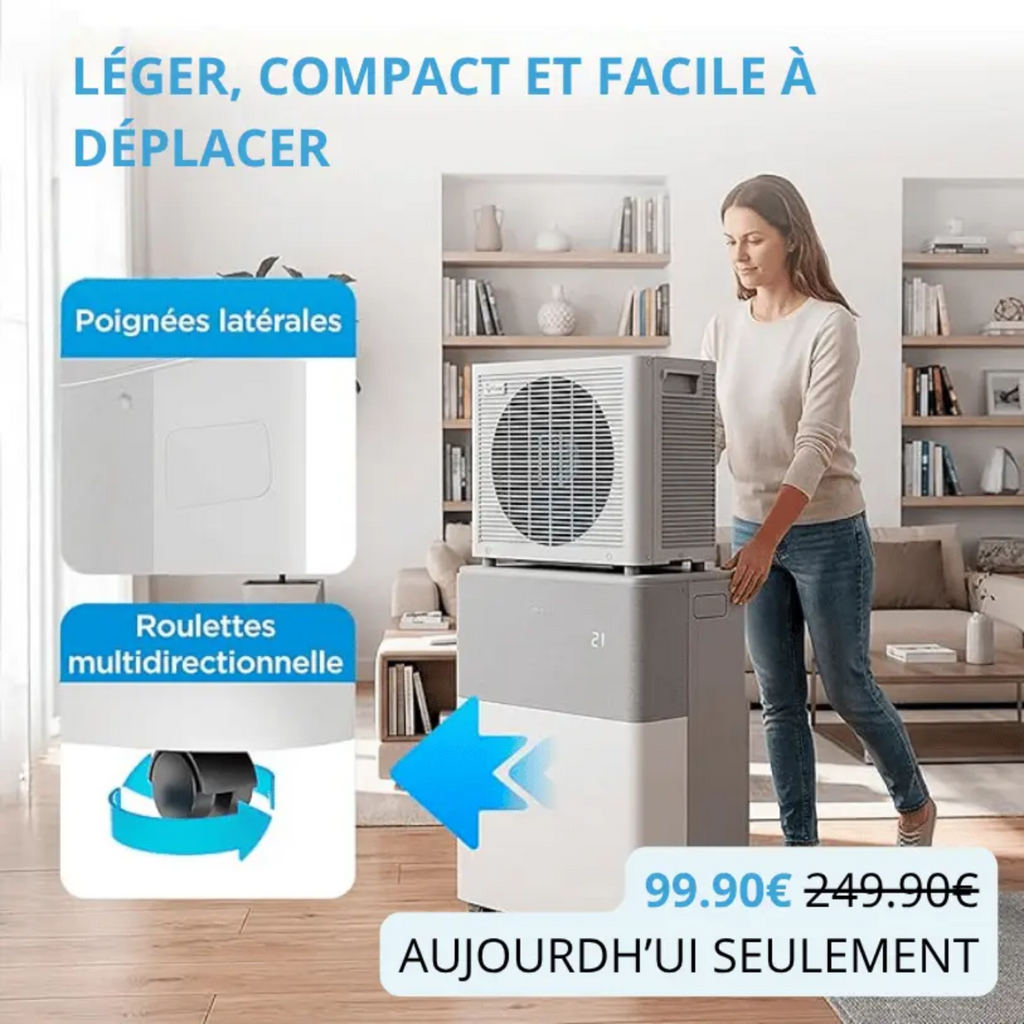 Midea PortaSplit – Refroidit comme une clim fixe, se branche comme un ventilateur