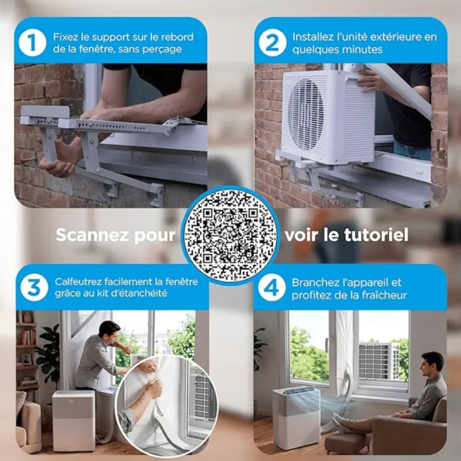 Midea PortaSplit – Refroidit comme une clim fixe, se branche comme un ventilateur